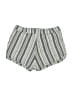 Roxy 100% Cotton Stripes Gray Shorts Size S - photo 2