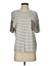 Pull&Bear Gray Short Sleeve Top Size S - photo 1