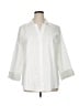 Foxcroft Ivory 3/4 Sleeve Button-Down Shirt Size 16 - photo 1