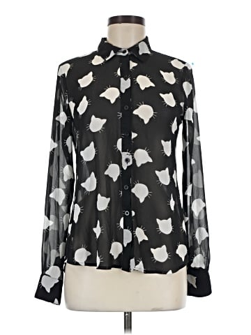 Hot Topic Long Sleeve Blouse (view 1)