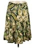 Lapis Print Green Casual Skirt Size M - photo 1