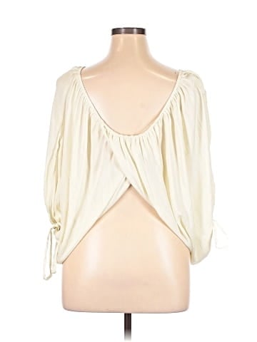 Free People 3/4 Sleeve Blouse (view 2)