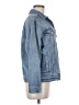 Topshop 100% Cotton Blue Denim Jacket Size 6 - photo 4