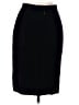 Burberry Solid Black Purple Formal Skirt Size EU (IT) 44 / US 8 - photo 1