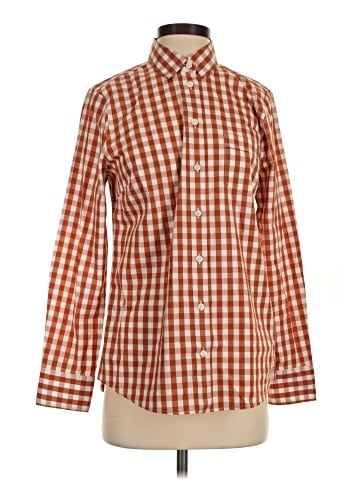 J.Crew Factory Store Long Sleeve Button-Down Shirt (view 1)