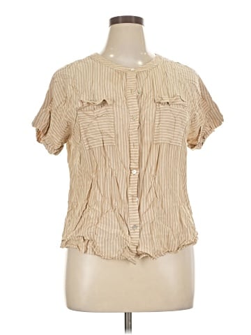 J.Jill Short Sleeve Blouse (view 1)