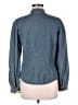 Boston Proper Blue Long Sleeve Blouse Size 8 - photo 2