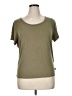 DKNY Green Short Sleeve Top Size XL - photo 1