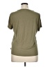 DKNY Green Short Sleeve Top Size XL - photo 2