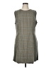Gap Plaid Gray Casual Dress Size XL (tall) - photo 1