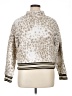 Nanette Lepore 100% Polyester Animal Print Ivory Turtleneck Sweater Size XL - photo 1