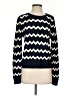 Heartloom Chevron-herringbone Blue Pullover Sweater Size S - photo 1