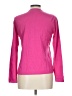August Silk Pink Long Sleeve Blouse Size L - photo 2