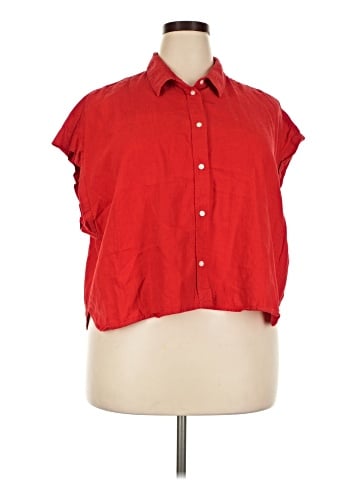 Gap Sleeveless Button-Down Shirt (view 1)