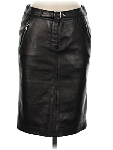 Dolce & Gabbana Vintage Leather Skirt (view 1)