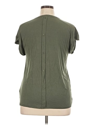 Cable & Gauge Short Sleeve Blouse (view 2)
