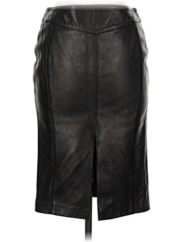 Dolce & Gabbana Vintage Leather Skirt (view 2)