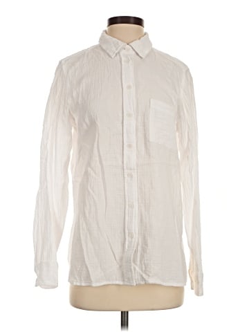 J.Crew Factory Store Long Sleeve Button-Down Shirt (view 1)