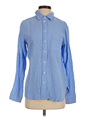 J.Crew Factory Store Long Sleeve Button-Down Shirt (view 1)