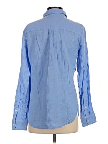J.Crew Factory Store Long Sleeve Button-Down Shirt (view 2)