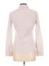 Theory Stripes Pink Long Sleeve Button-Down Shirt Size L - photo 2