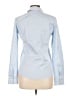 Theory Blue Long Sleeve Button-Down Shirt Size L - photo 2