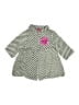 Penelope Mack Stripes Gray Raincoat 9-12 MO / 12 MO - photo 1