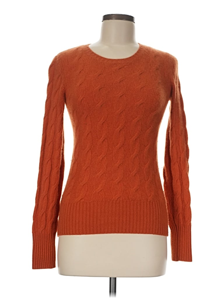 Pre-owned Loro Piana Wool Sweater In Orange