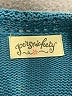 Persnickety 100% Cotton Teal Cardigan Size 14 - photo 3