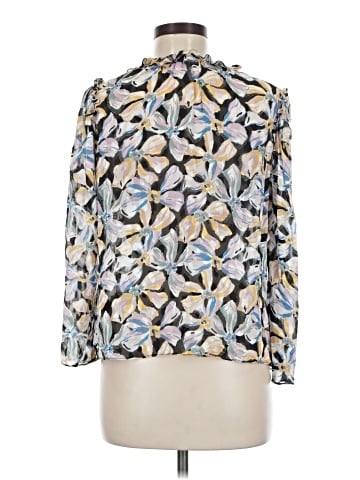Rebecca Taylor 3/4 Sleeve Silk Top (view 2)
