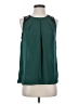 Fun2Fun 100% Polyester Green Sleeveless Blouse Size S - photo 1
