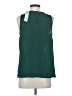 Fun2Fun 100% Polyester Green Sleeveless Blouse Size S - photo 2