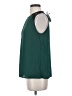 Fun2Fun 100% Polyester Green Sleeveless Blouse Size S - photo 5