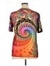 Unbranded Paisley Orange Short Sleeve T-Shirt Size XL - photo 2