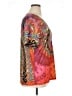 Unbranded Paisley Orange Short Sleeve T-Shirt Size XL - photo 4