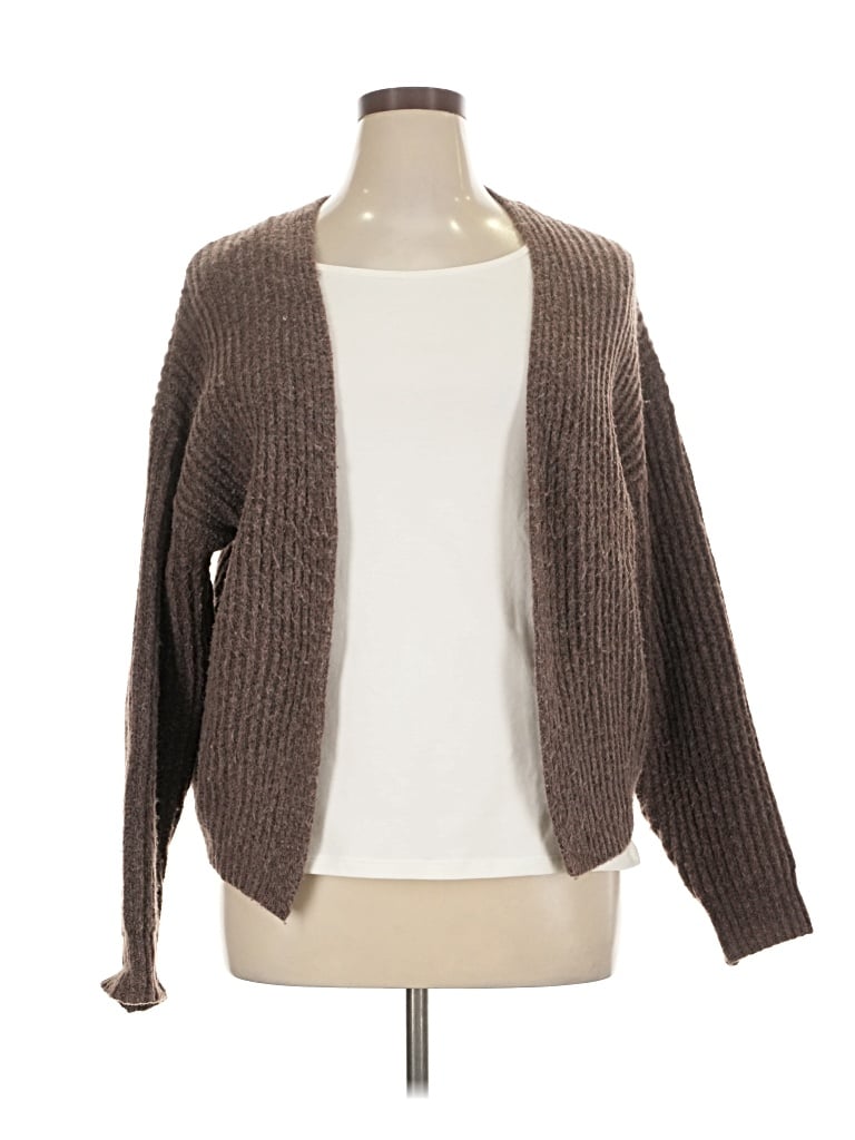 Pre-owned Universal Thread Cardigan Sweater In Brown