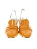 Intentionally ______ Color Block Yellow Heels Size 10 - photo 2