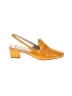Intentionally ______ Color Block Yellow Heels Size 10 - photo 1