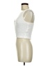 Aqua 100% Polyester White Tank Top Size M - photo 5