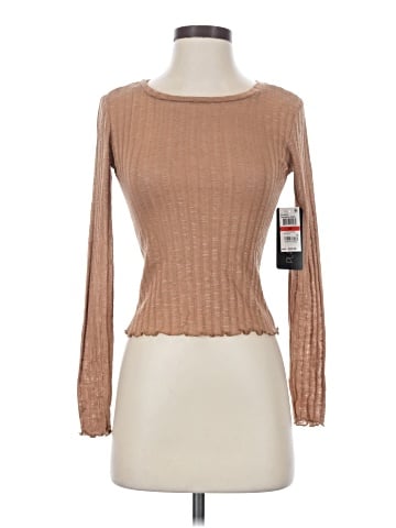 Planet Gold Long Sleeve Top (view 1)