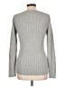 Ann Taylor LOFT Gray Long Sleeve Top Size L - photo 2