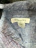 Garnet Hill Blue Long Sleeve Button-Down Shirt Size 2 - photo 7