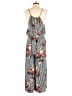 My Michelle Floral Gray Jumpsuit Size S - photo 2