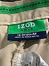 IZOD 100% Polyester Solid Tan Khaki Shorts Size 16 - photo 3