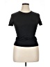 Pull&Bear Black Short Sleeve Turtleneck Size XL - photo 1