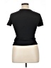 Pull&Bear Black Short Sleeve Turtleneck Size XL - photo 2