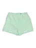 The North Face 100% Polyester Green Athletic Shorts Size S - photo 2