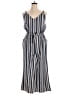 Rebellion 100% Polyester Stripes Blue Jumpsuit Size XL - photo 1