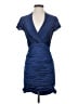 Nicole Miller Blue Cocktail Dress Size 4 - photo 1