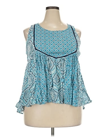 Crown & Ivy Sleeveless Blouse (view 1)